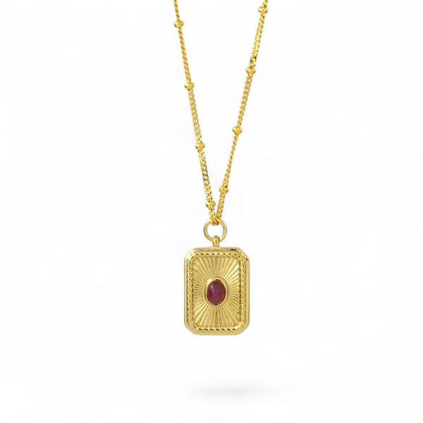 Christin Ranger Birthstone Necklaces in Gold