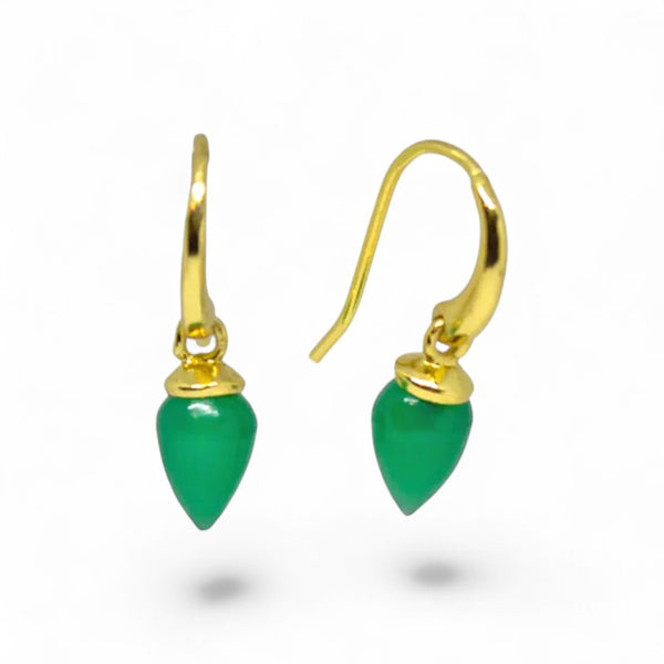 Beyond Biasa Gemstone Droplet Earrings