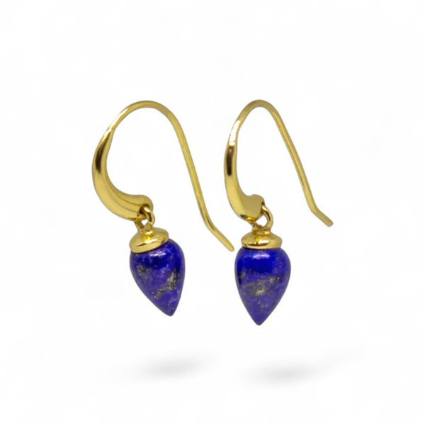 Beyond Biasa Gemstone Droplet Earrings
