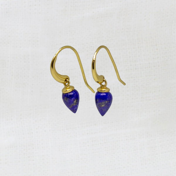 Beyond Biasa Gemstone Droplet Earrings
