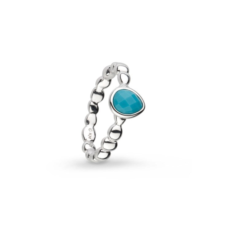 Kit Heath Coast Pebble Azure Magnesite Gemstone Ring