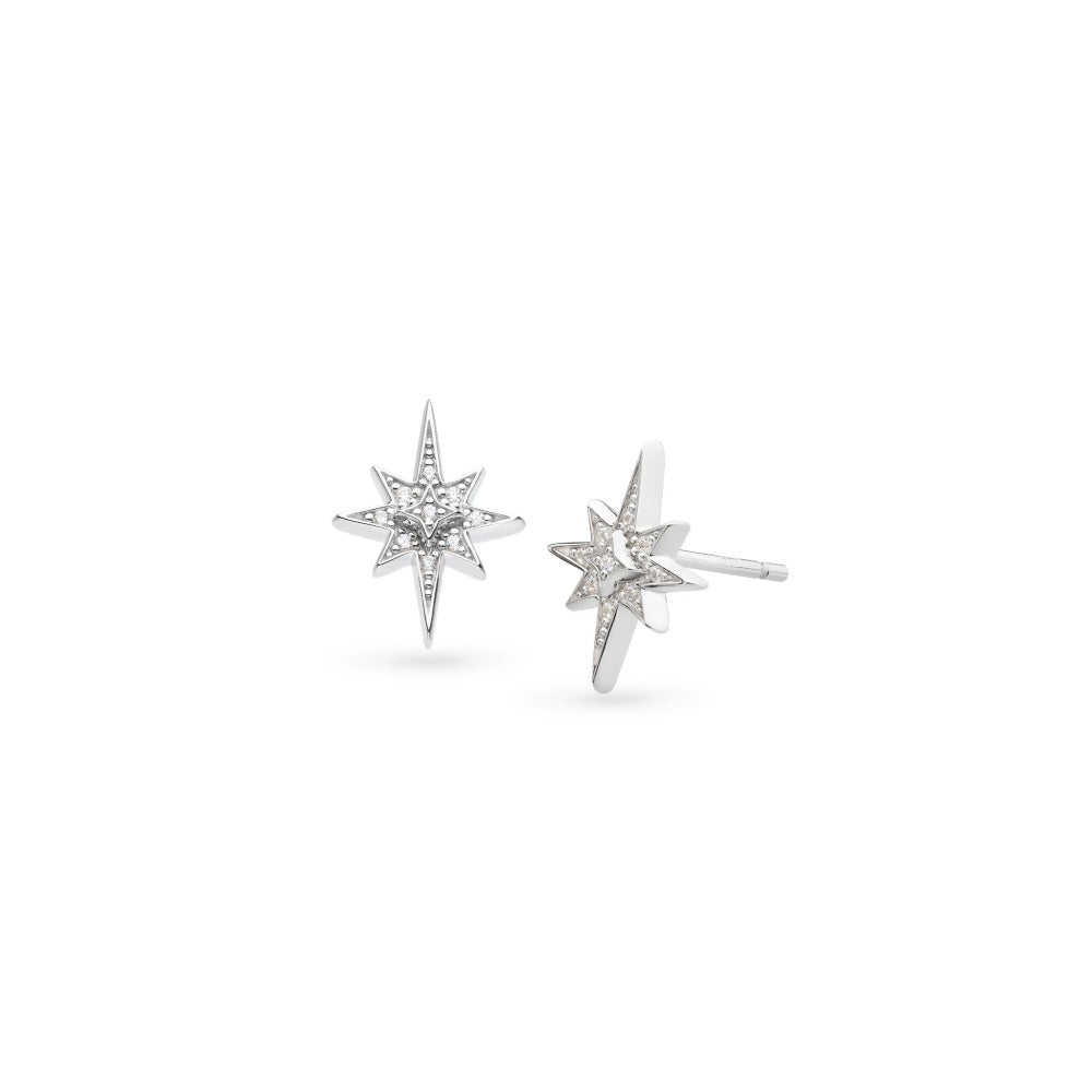 Kit Heath Céleste North Star Stud Earrings
