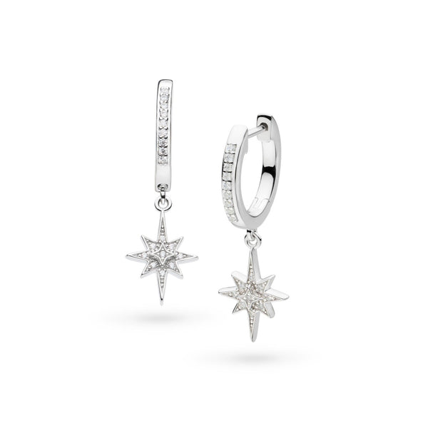 Kit Heath Céleste North Star Hoop Earrings