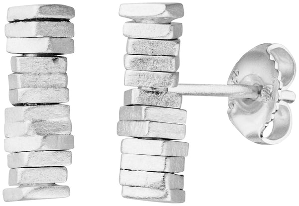 Tezer Quadrat Stud Earrings