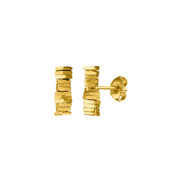 Tezer Quadrat Stud Earrings