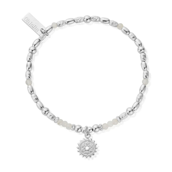 ChloBo Moonstone Crown Chakra Bracelet