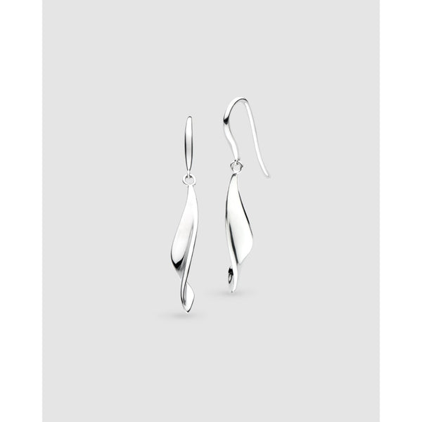 Serenity Curve Drop Earrings