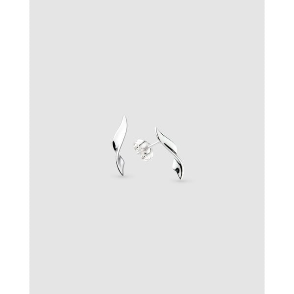 Serenity Curve Small Stud Earrings