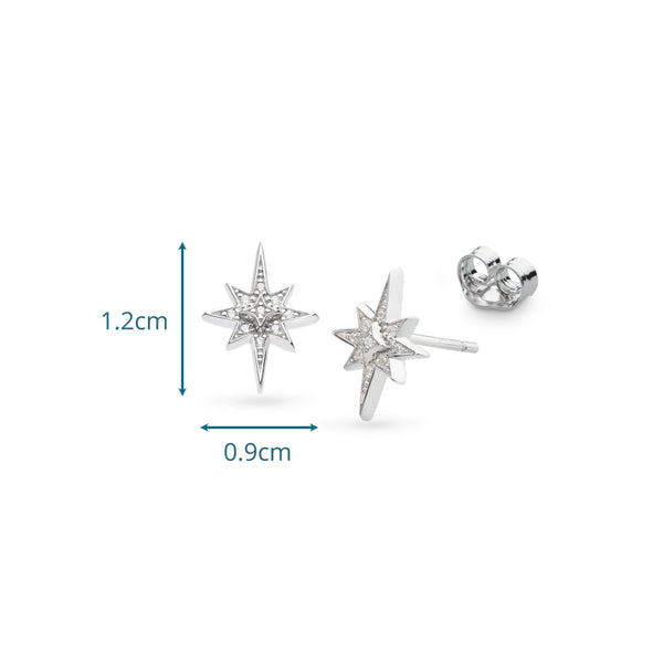 Kit Heath Céleste North Star Stud Earrings