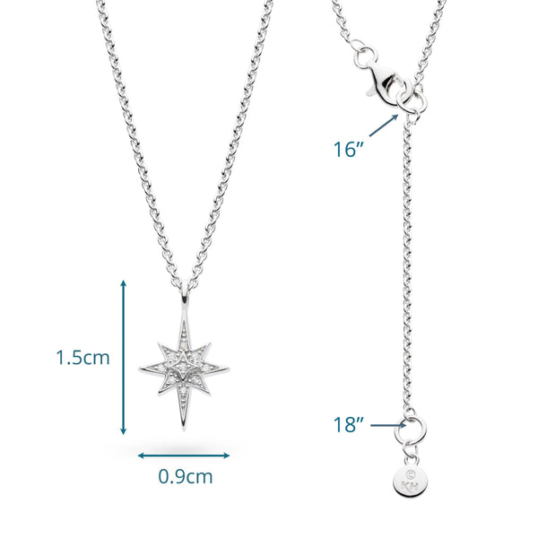 Kit Heath Céleste North Star Petite Necklace