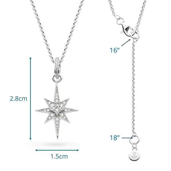 Kit Heath Céleste North Star Midi Necklace