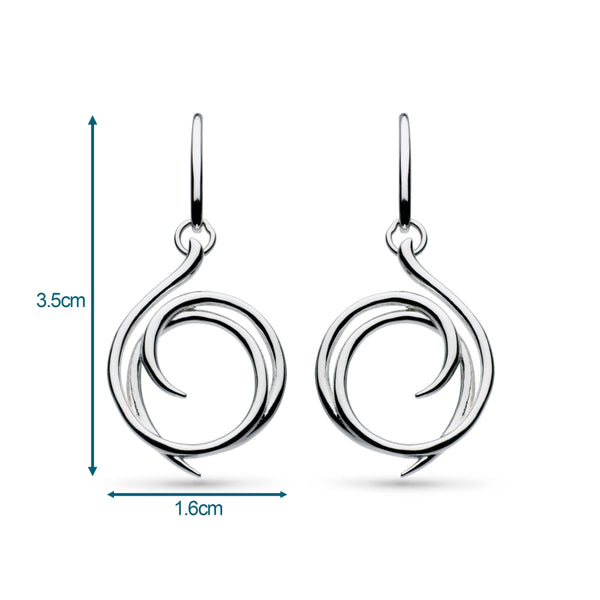 Kit Heath Helix Wrap Drop Earrings