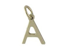 9ct Gold Letter Pendants