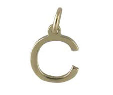 9ct Gold Letter Pendants