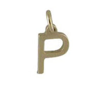 9ct Gold Letter Pendants