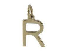9ct Gold Letter Pendants