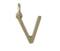 9ct Gold Letter Pendants