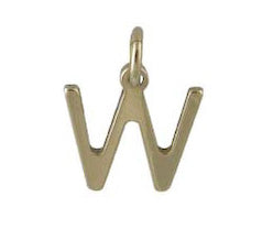 9ct Gold Letter Pendants