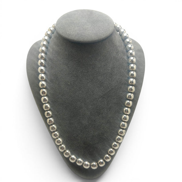 Vintage "Moonlight Cascade" Sterling Silver Row of Beads