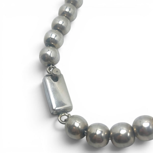 Vintage "Moonlight Cascade" Sterling Silver Row of Beads