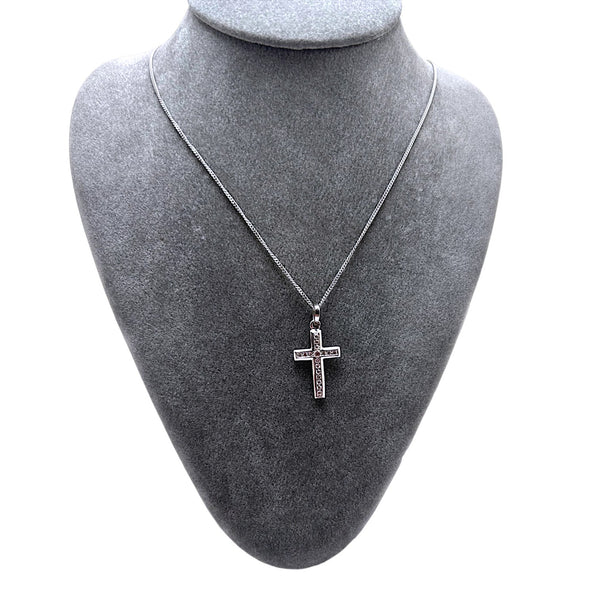 Vintage "Sacred Sparkle" 18ct White Gold and Diamond Pendant