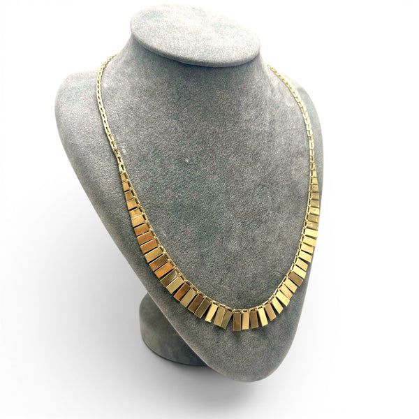 Vintage 9ct Yellow Gold "Cleopatra Collar"