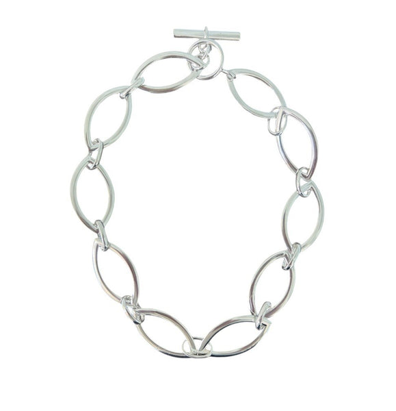 WILDE Heavy Marquise Link Necklace