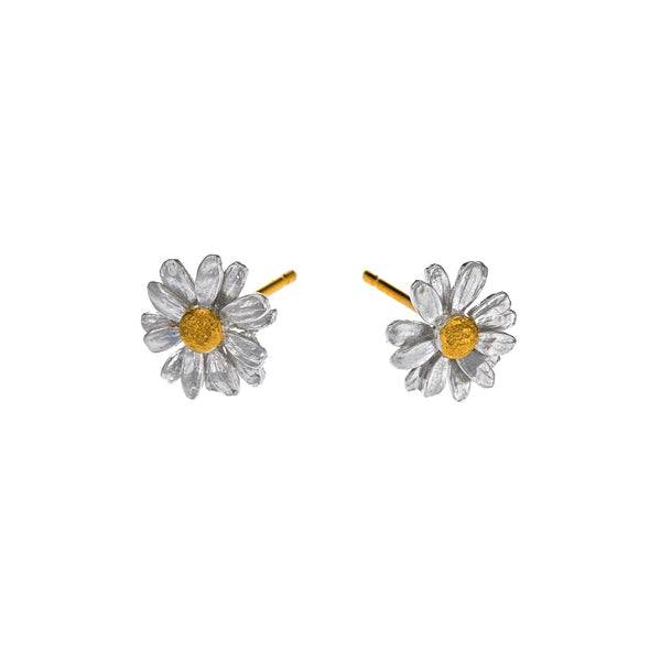 Alex Monroe Little Daisy Stud Earrings