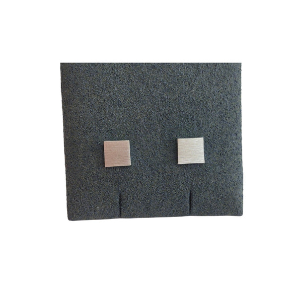 Tezer Square Satin Studs