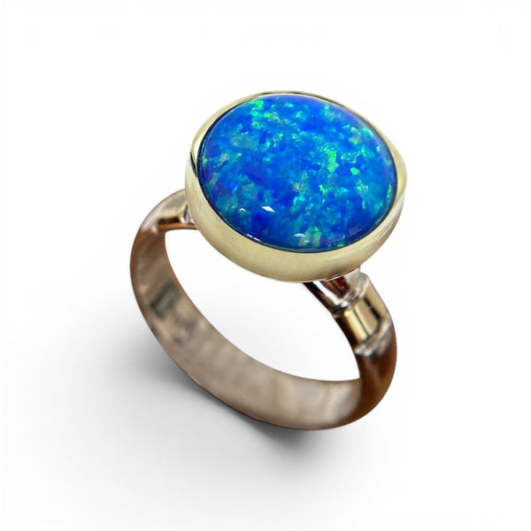 Nebular Opal Ring