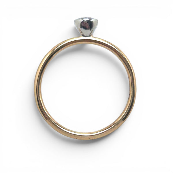 9ct Yellow Gold 0.25 Diamond Stacking Ring