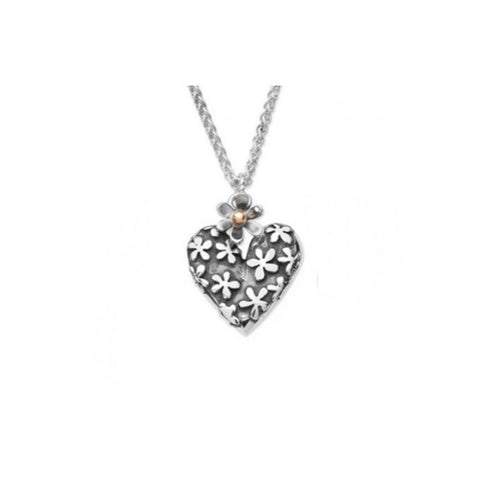 Linda Macdonald Hearts & Flowers Necklace