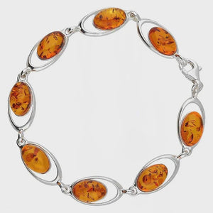 Amber Ovals Bracelet