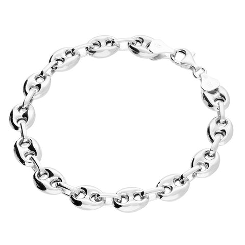 Silver Mariner Link Bracelet