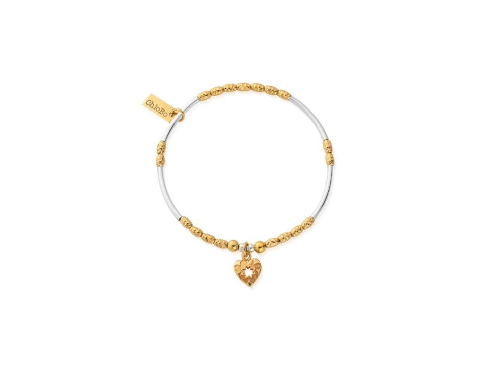 ChloBo Decorated Star Heart Bracelet