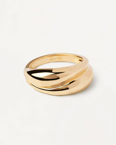 PDPAOLA  Gold Desire Ring - Size N