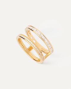 PDPAOLA Gold Bianca Ring