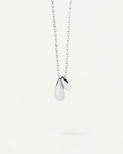 PDPAOLA Silver Sugar Necklace