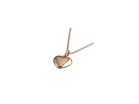 Rose Gold Plated Heart Necklace