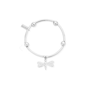 ChloBo Dragonfly Noodle & Ball Silver