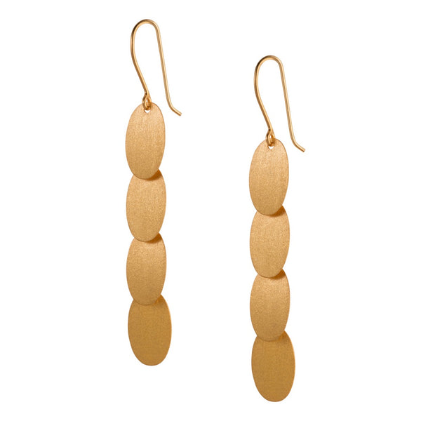 Gold Plated Confetti Earrings