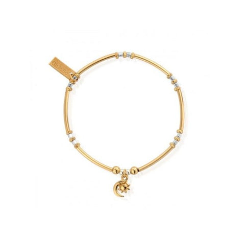 ChloBo Dainty Moon & Sun Bracelet