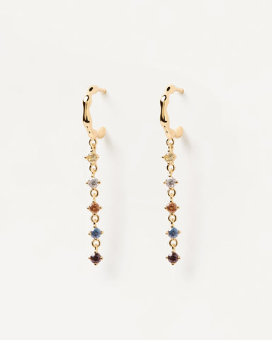 PDPAOLA Gold Sage Earrings