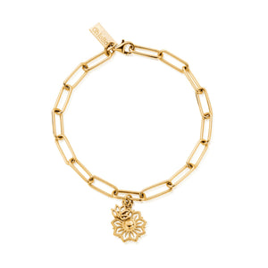 ChloBo Gold Link Chain Balance & Harmony Bracelet