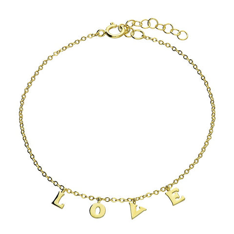 Gold Plated Love Bracelet