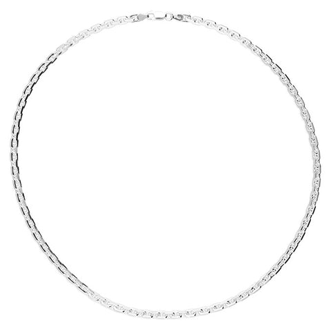Anchor Chain 20" Sterling Silver Necklace