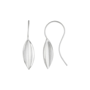Silver Seed Pod Earrings