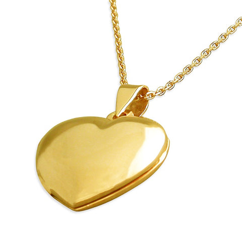 Gold Plated Heart Locket