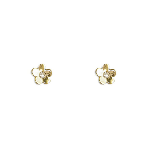 9ct Gold Miniature Daisy Studs