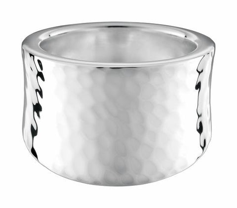 Silver Hammered Ring